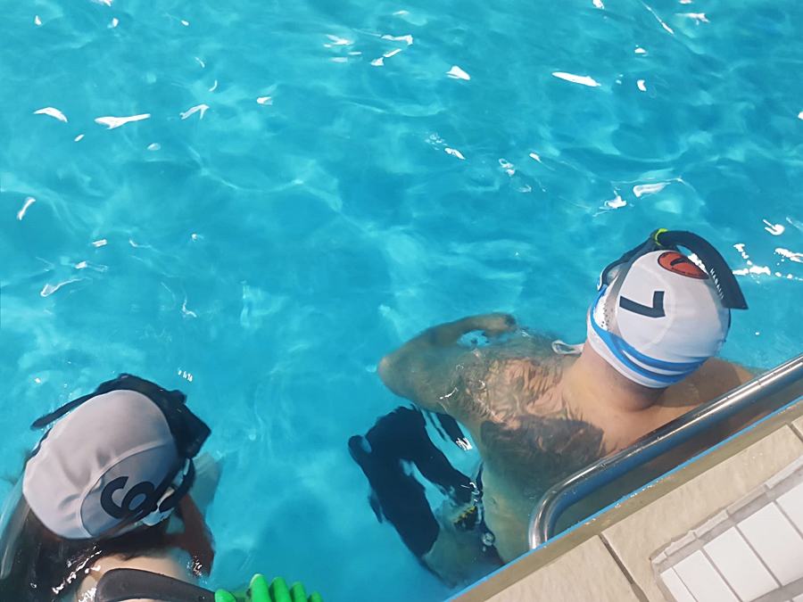 Hokej pod wodą Walenie Siemianowice Śląskie 20 V 2023. Koniec Walenia czyli Amatorska Liga Hokeja Pod Wodą